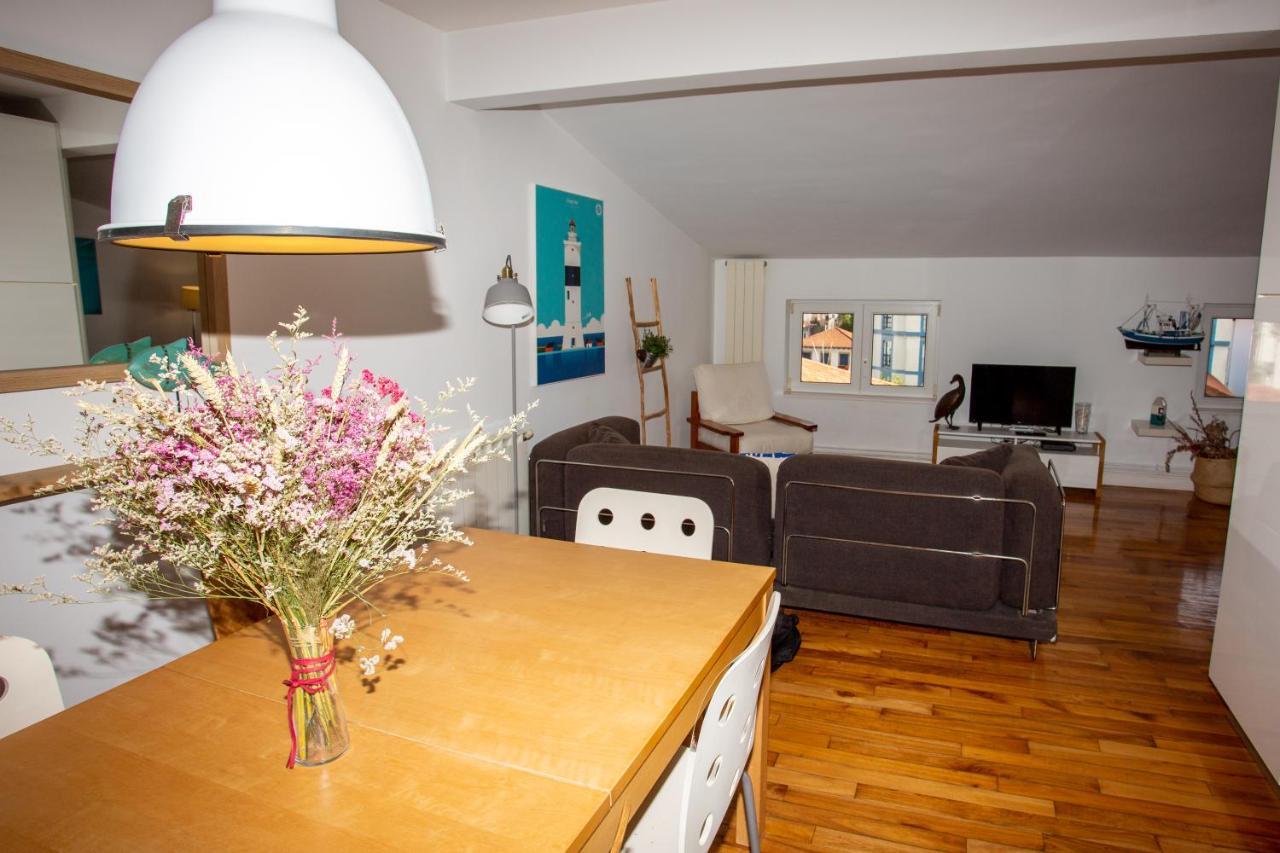 LA MARINA amplio apartamento en pleno centro de Hondarribia Exterior foto