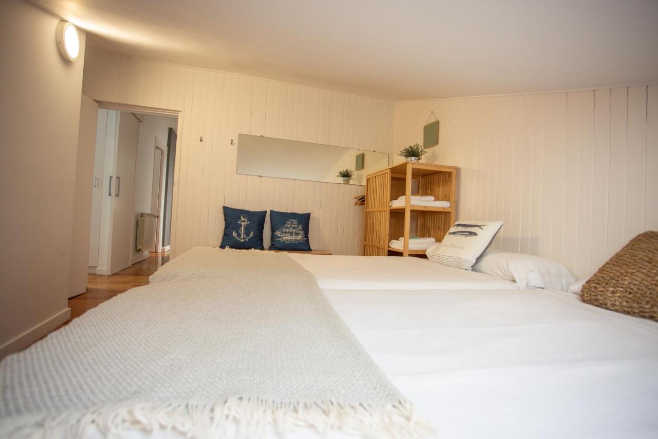 LA MARINA amplio apartamento en pleno centro de Hondarribia Exterior foto